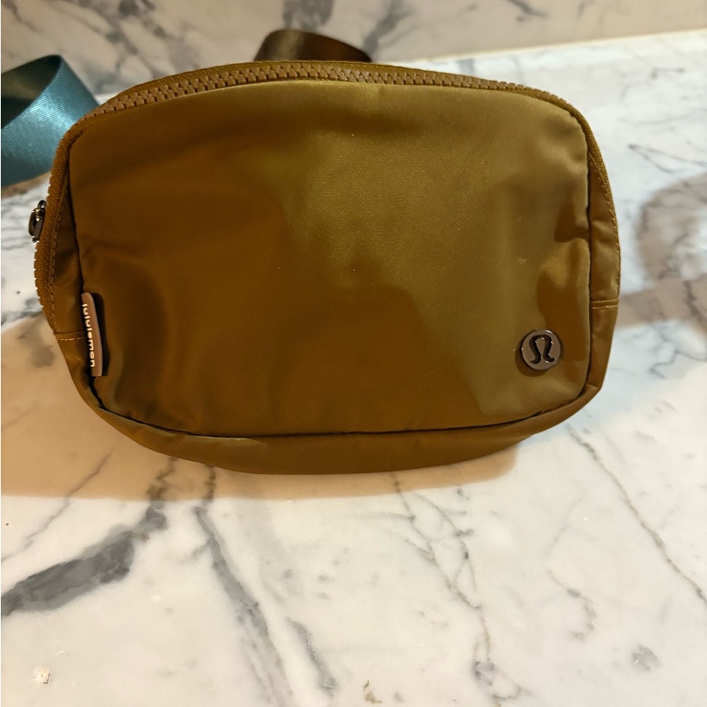 Lululemon Athletica Tan Crossbody Bag